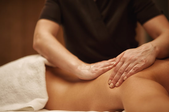 Rückenmassage